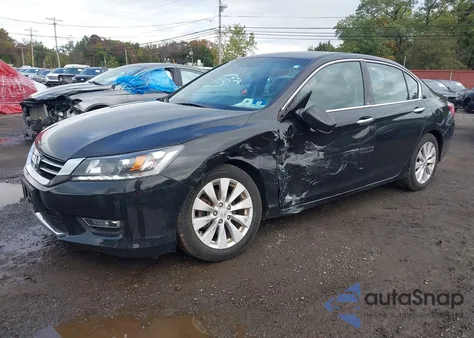 2013 Honda Accord Ex-L V-6 from USA, damaged, VIN 1HGCR3F81DA048948